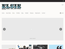 Tablet Screenshot of elsiemagazine.com